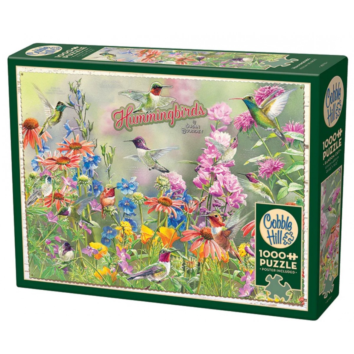 Cobble Hill Jigsaw Puzzle: Hummingbirds